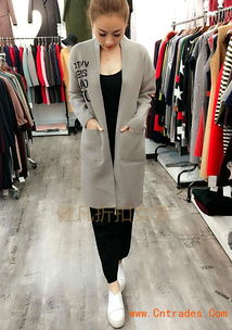 大碼專柜正品庫存女裝尾貨批發 時尚折扣重工雙面絨貂絨大衣走份指南